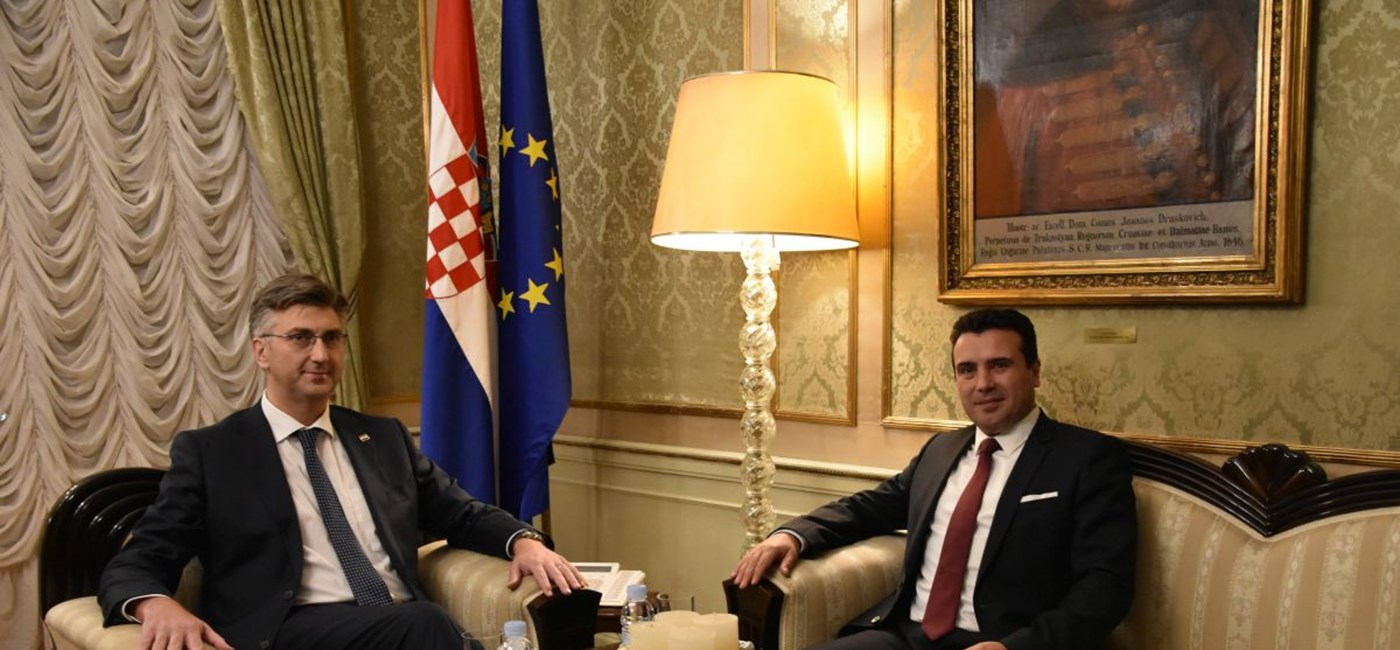 Makedonija ima potporu Hrvatske na putu prema članstvu u EU i NATO-u